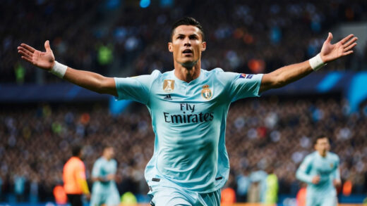 Cristiano Ronaldo är en av de bästa fotbollsspelarna i världen.